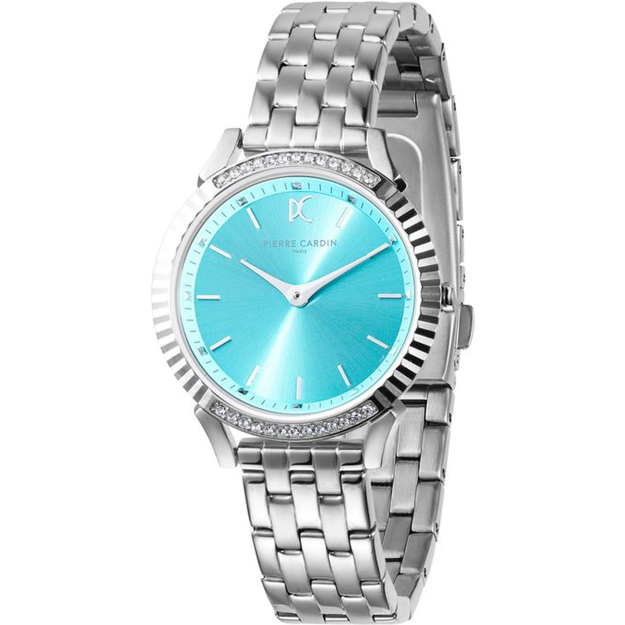 Gray Stainless Steel Bracelet Watch