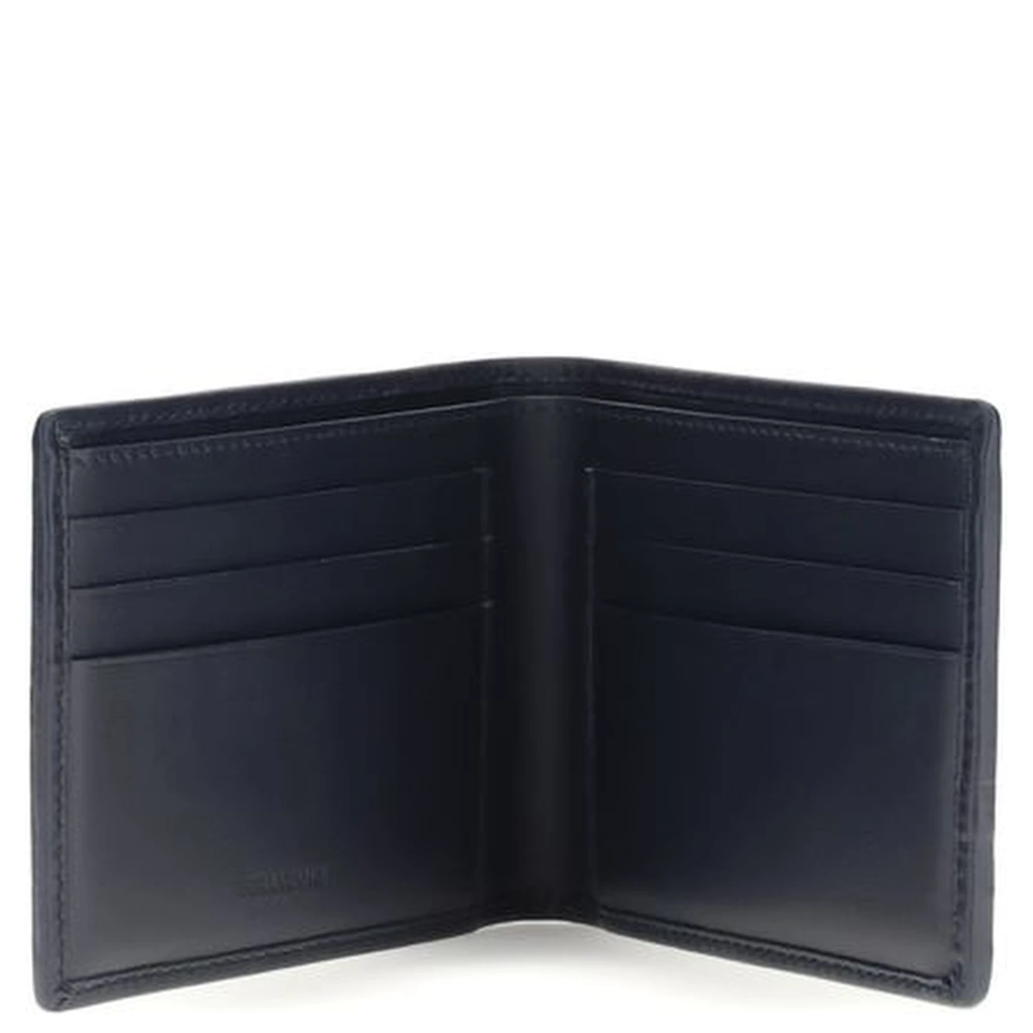 Gray Calf Leather Bos Taurus Wallet