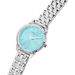 Gray Stainless Steel Bracelet Watch