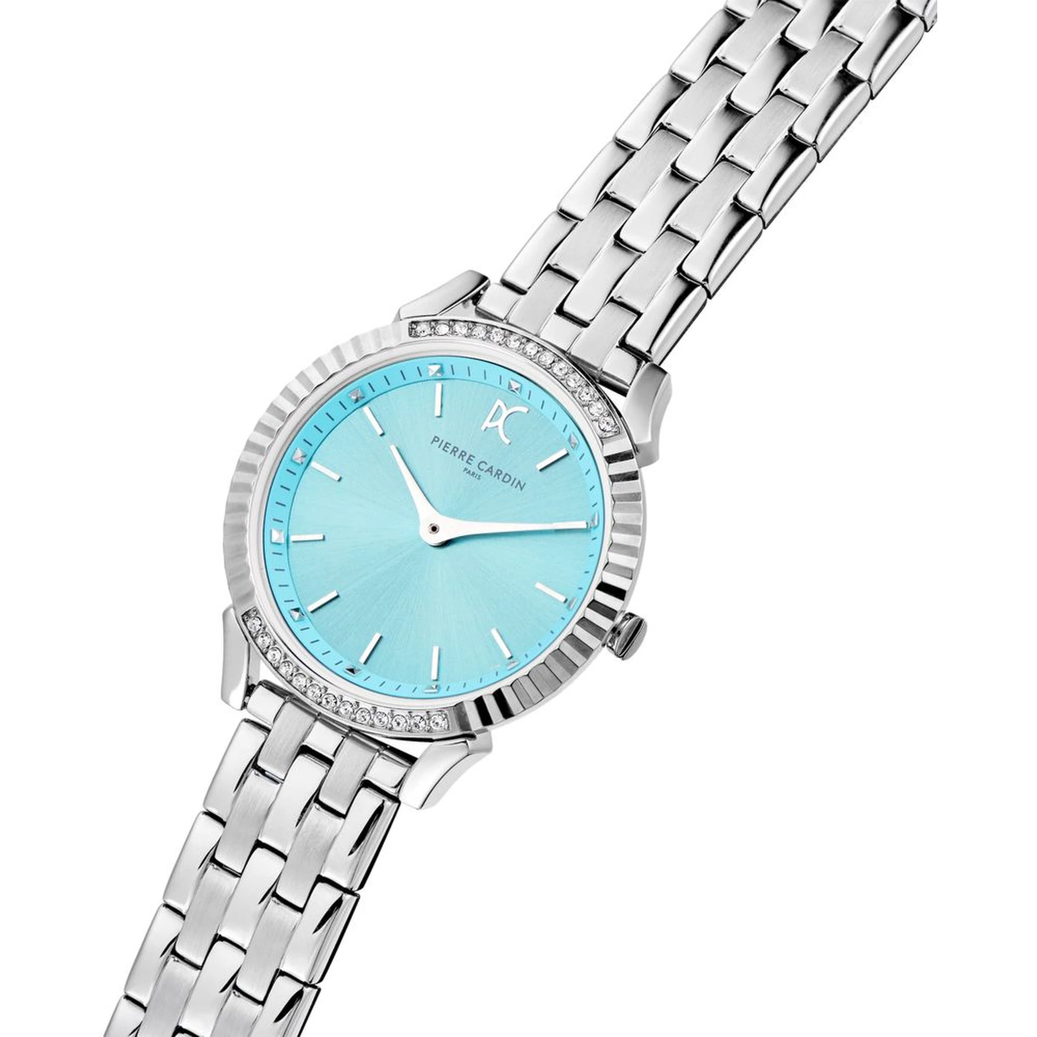Gray Stainless Steel Bracelet Watch
