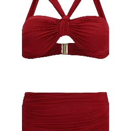 Bordeaux Polyester Bikini