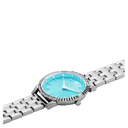 Gray Stainless Steel Bracelet Watch