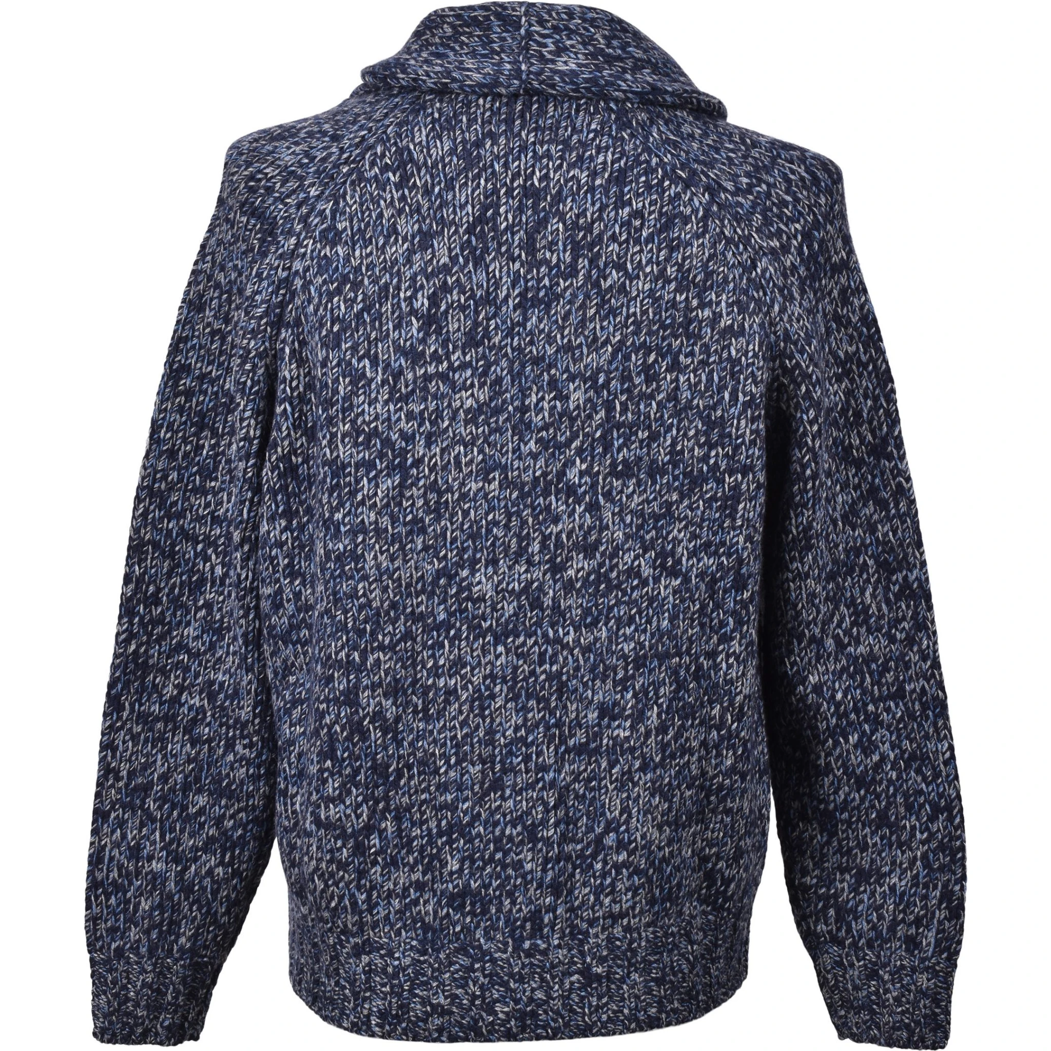 Blue Wool Cardigan