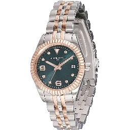 Gray Stainless Steel Bracelet Watch