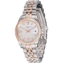 Gray Stainless Steel Dress Watch