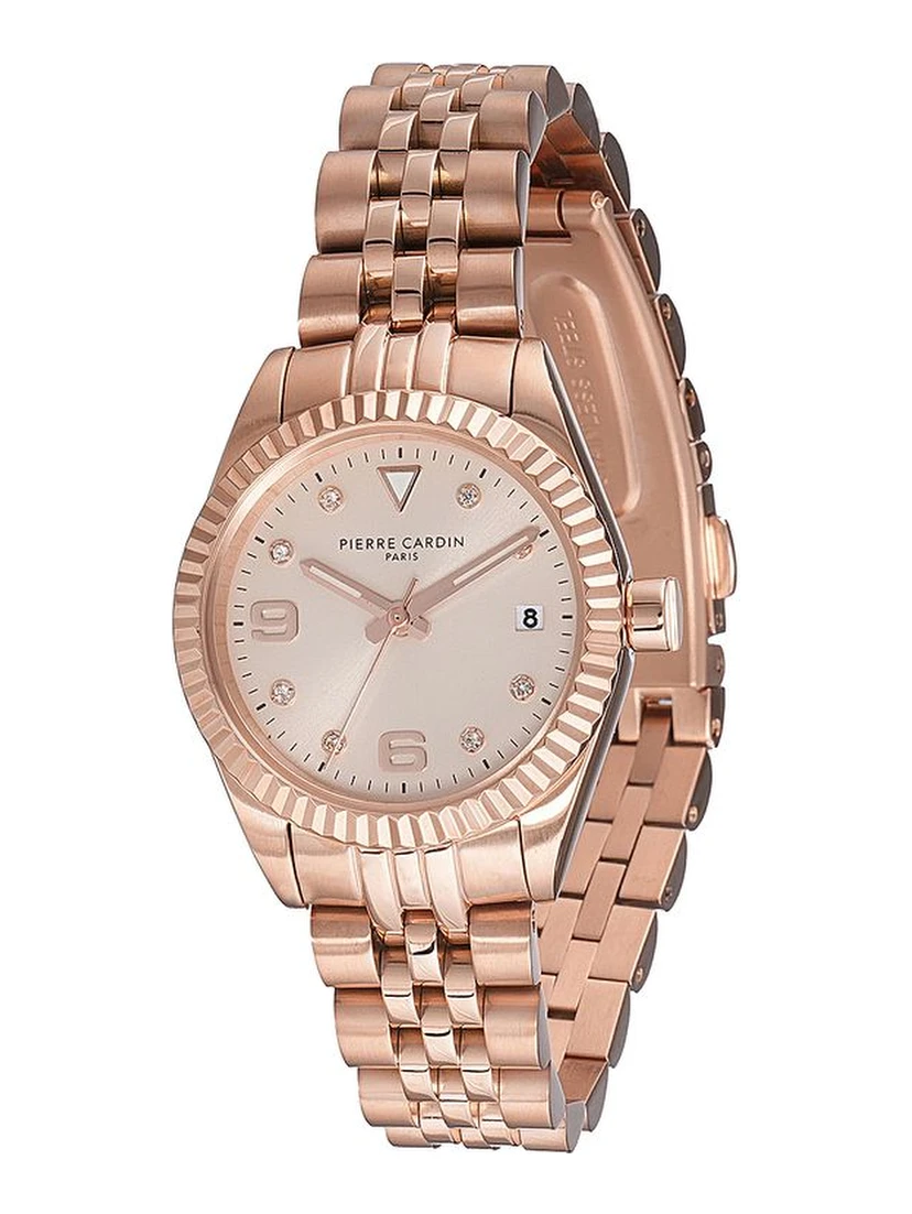 Multicolor Stainless Steel Dress Watch
