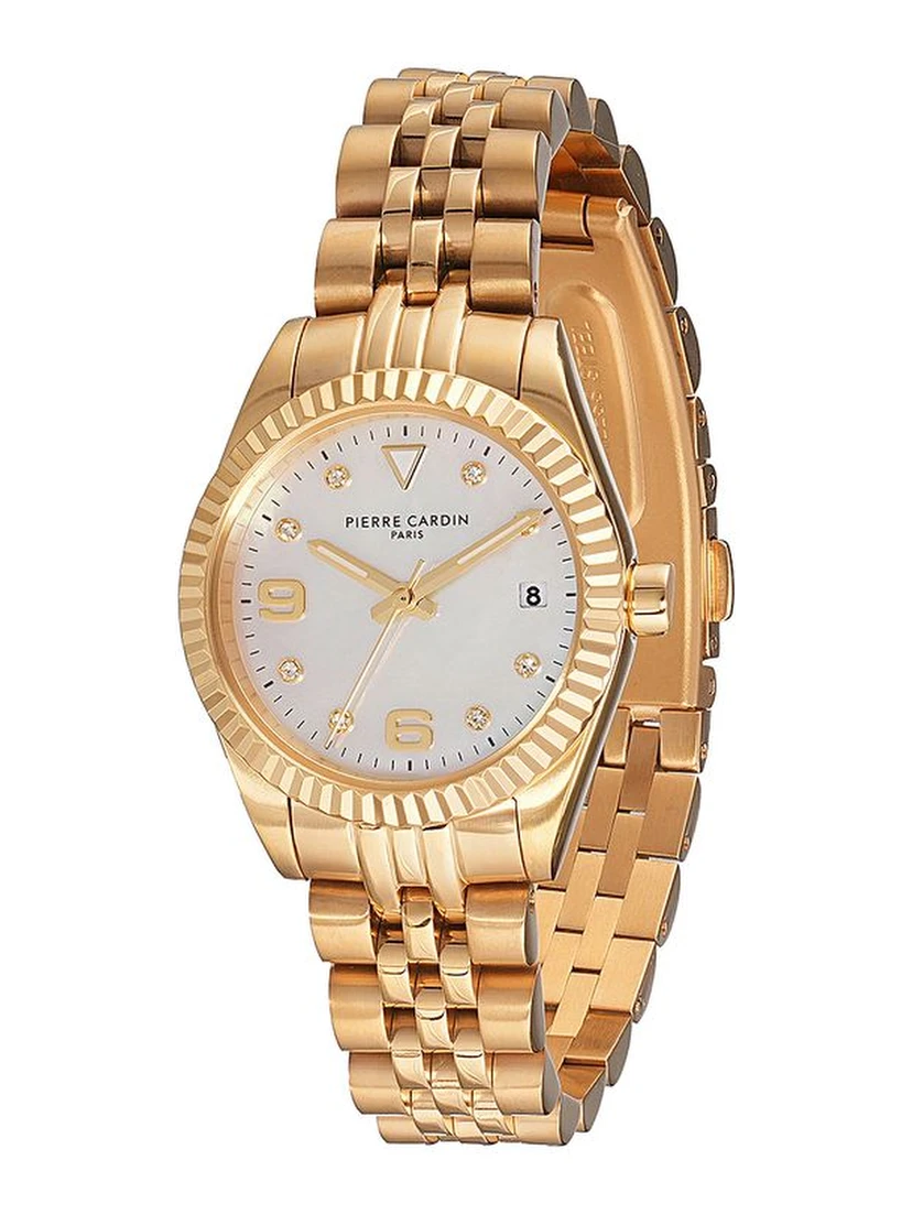 Gold Stainless Steel Bracelet Watch