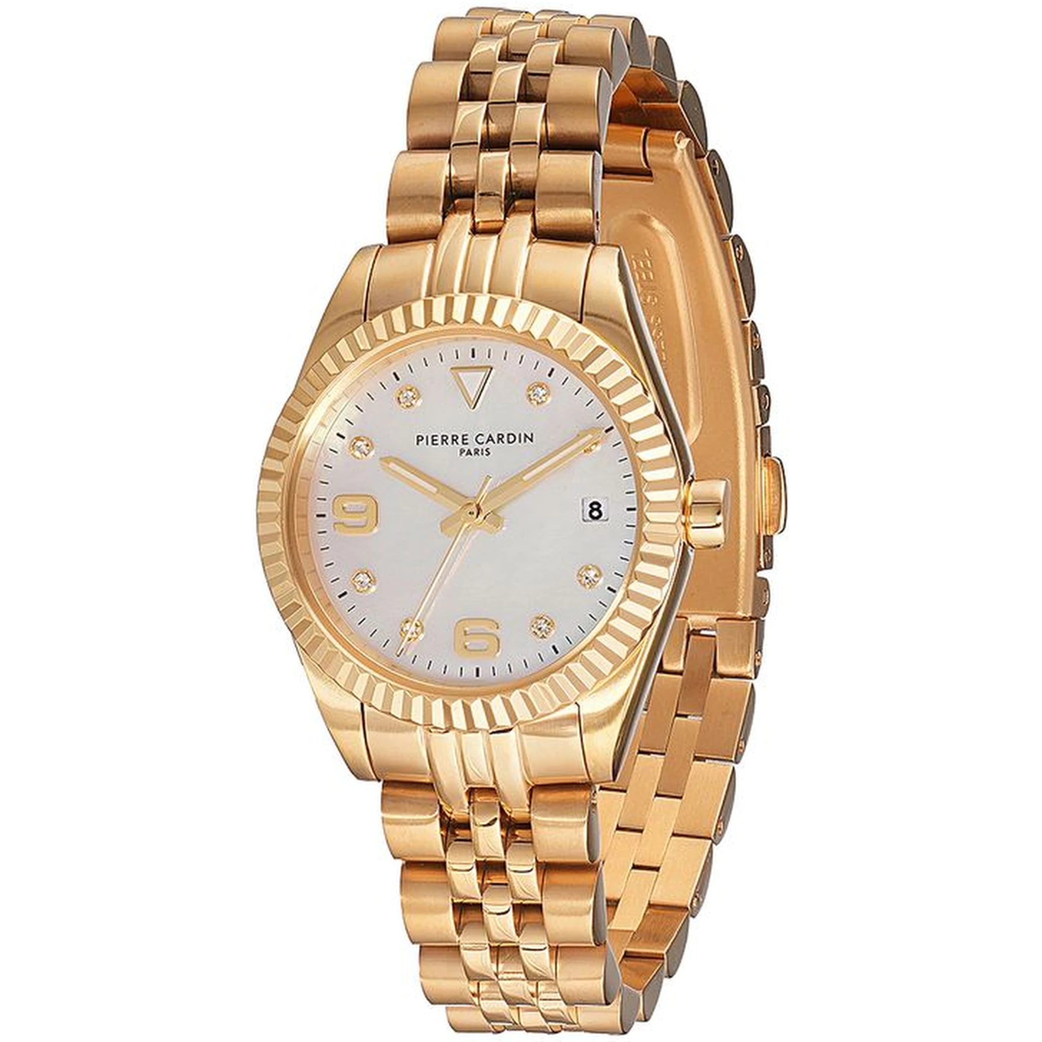 Gold Stainless Steel Bracelet Watch