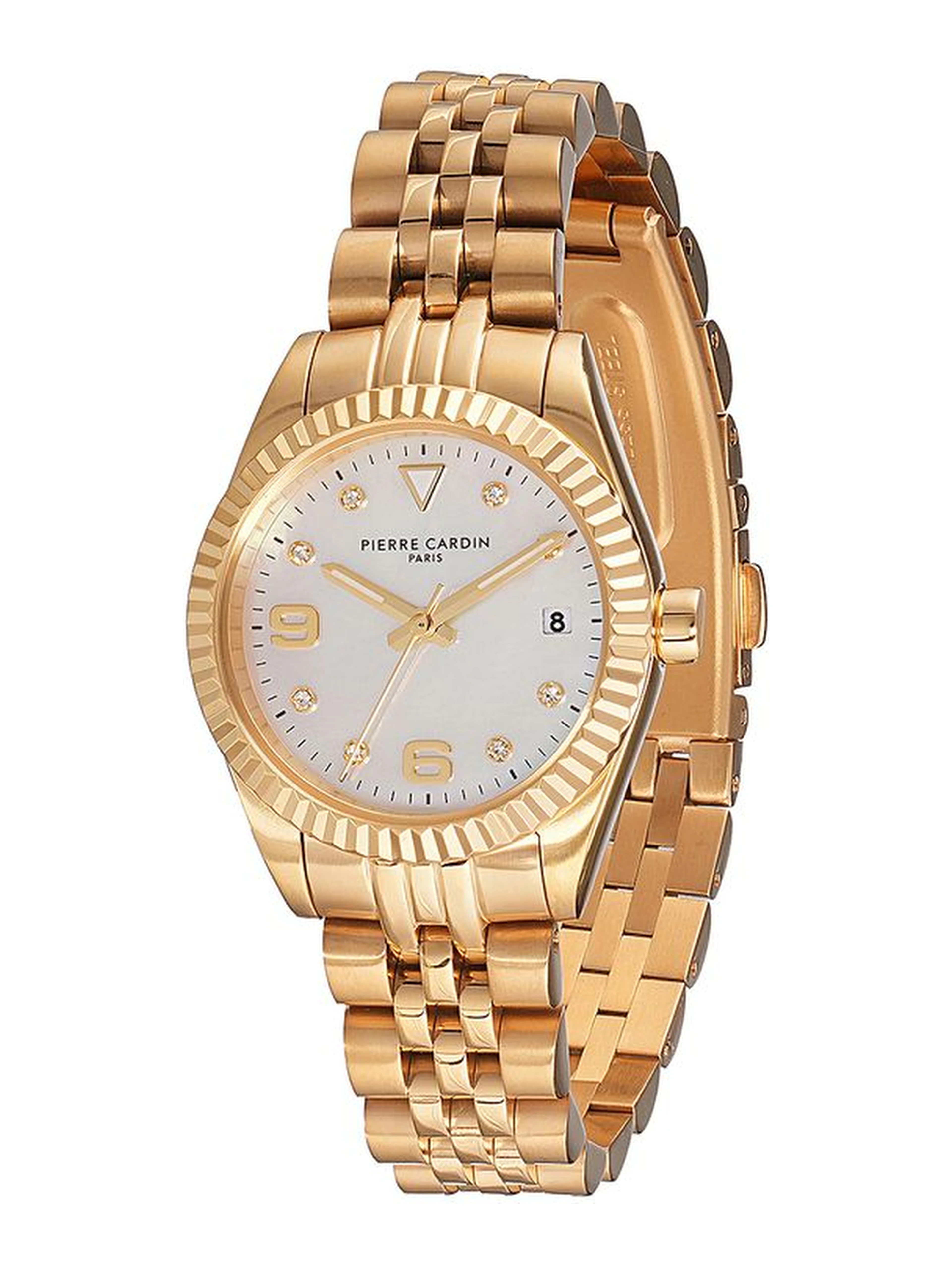 Gold Stainless Steel Bracelet Watch