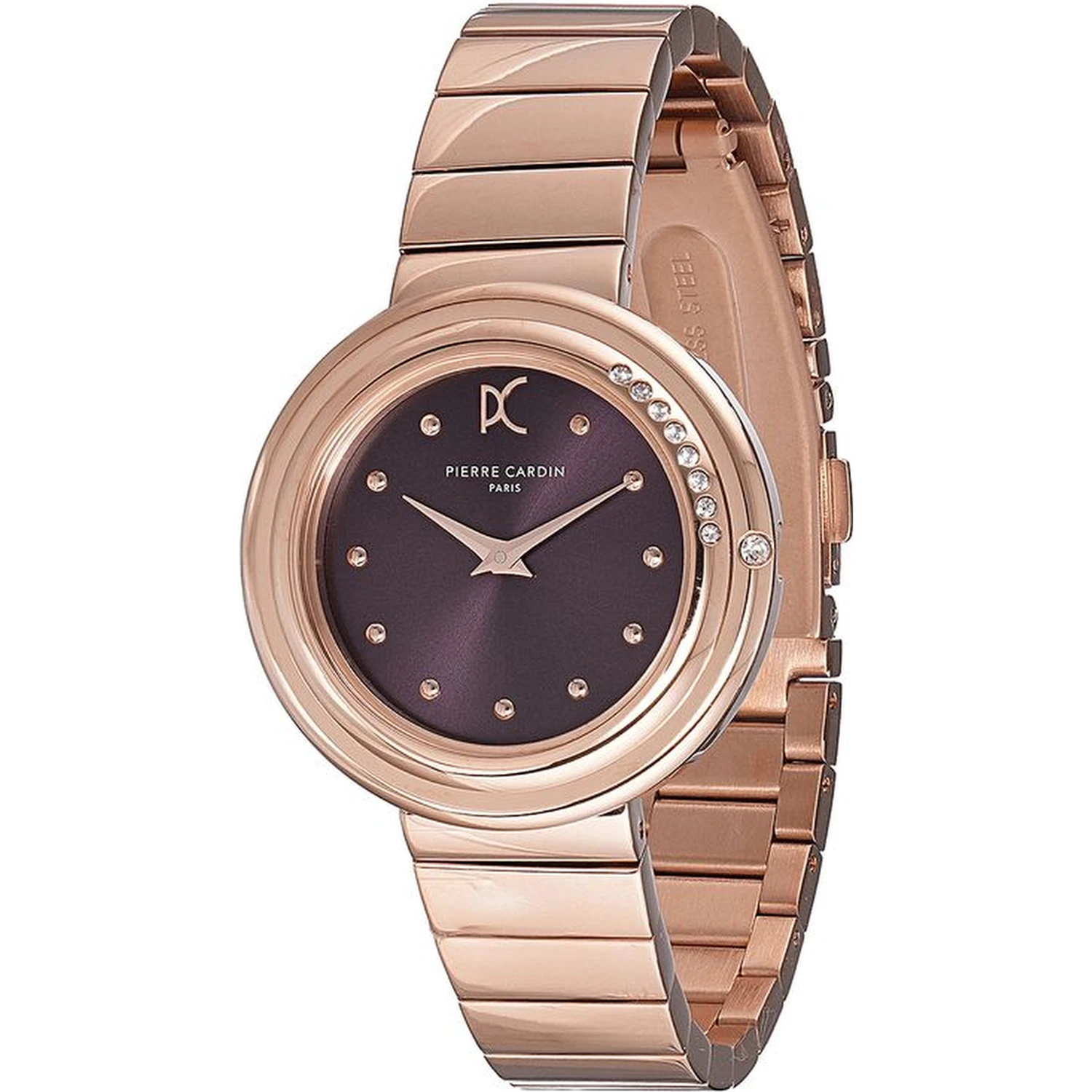 Multicolor Stainless Steel Dress Watch