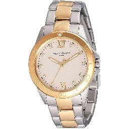 Gold Stainless Steel Dress Watch