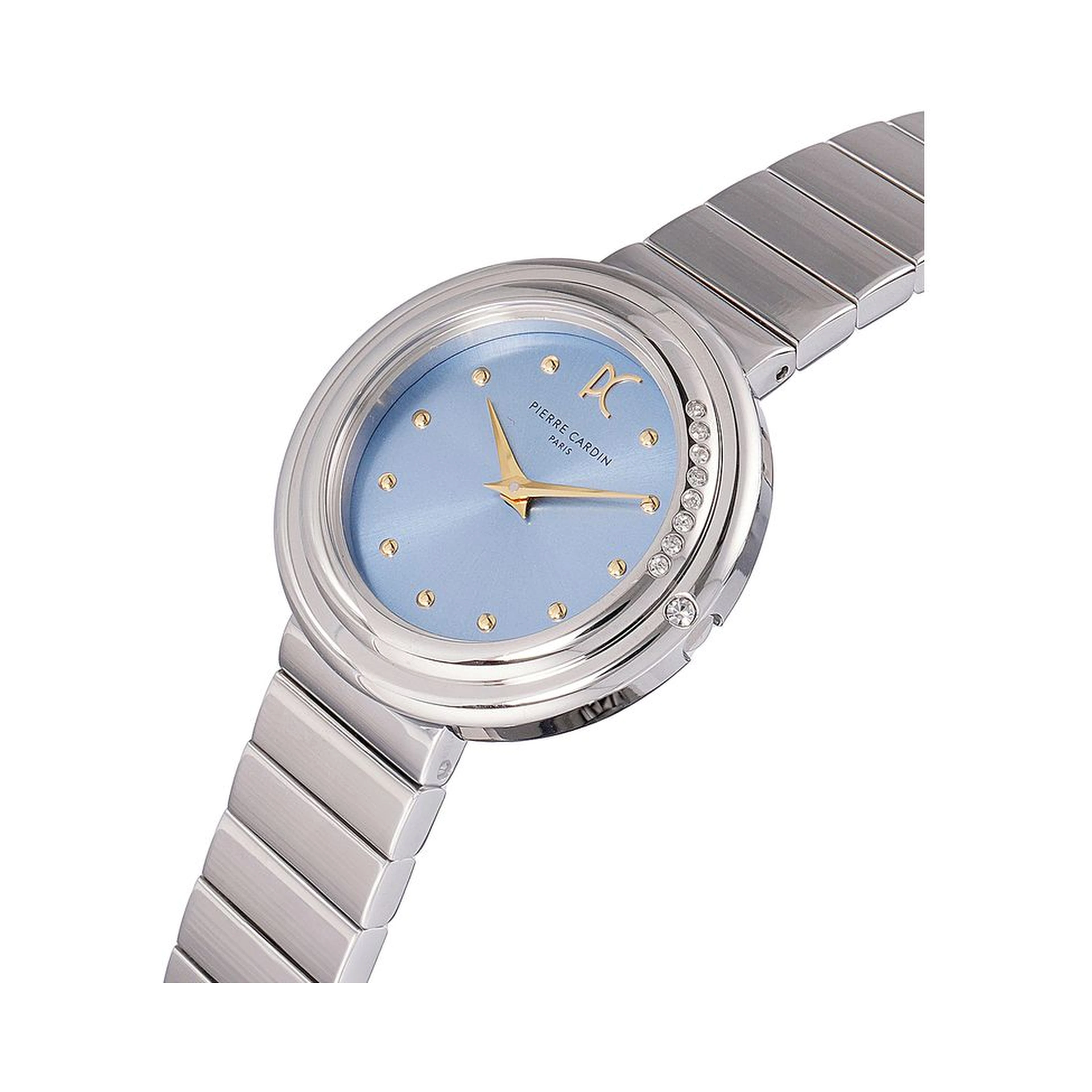 Gray Stainless Steel Dress Watch