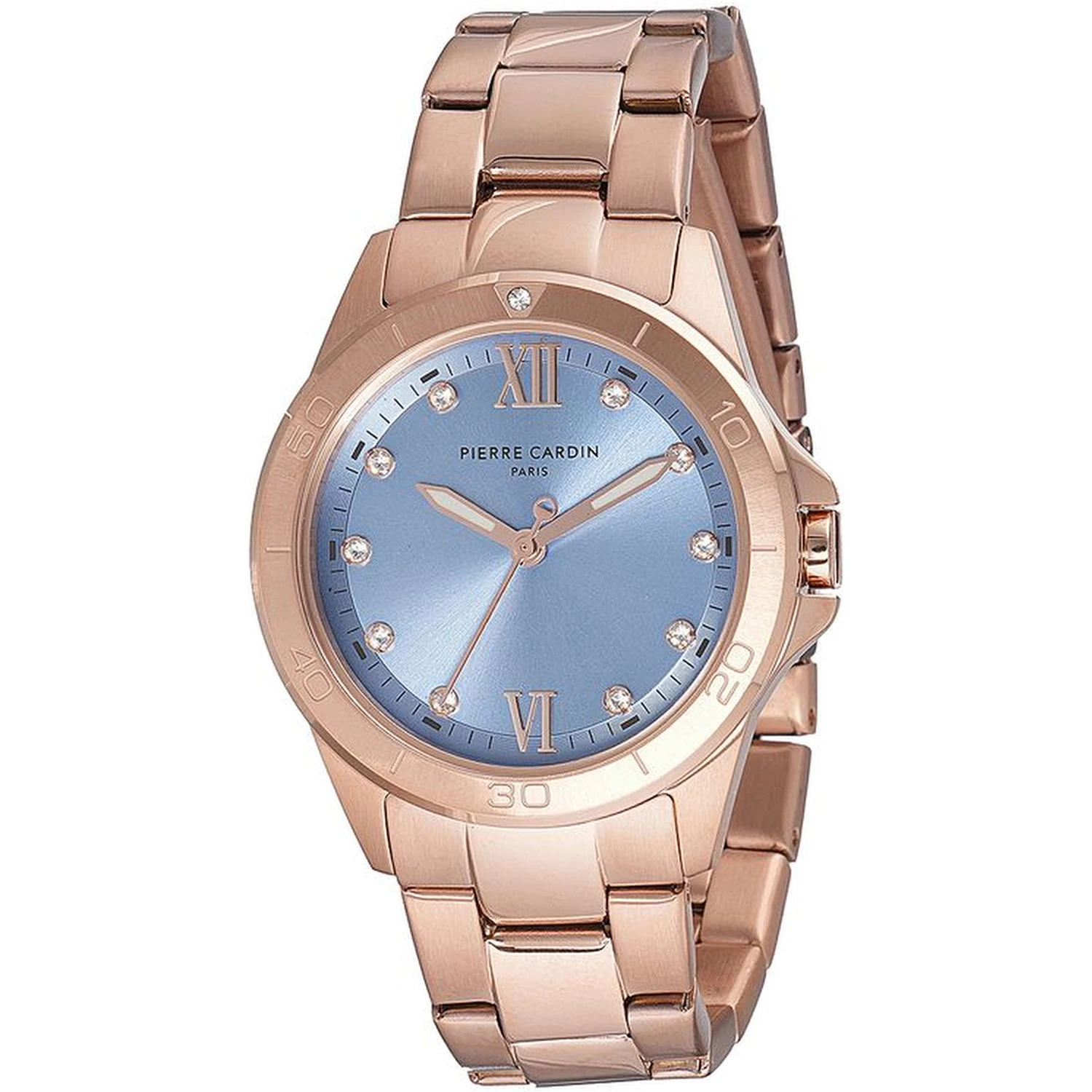 Multicolor Stainless Steel Dress Watch