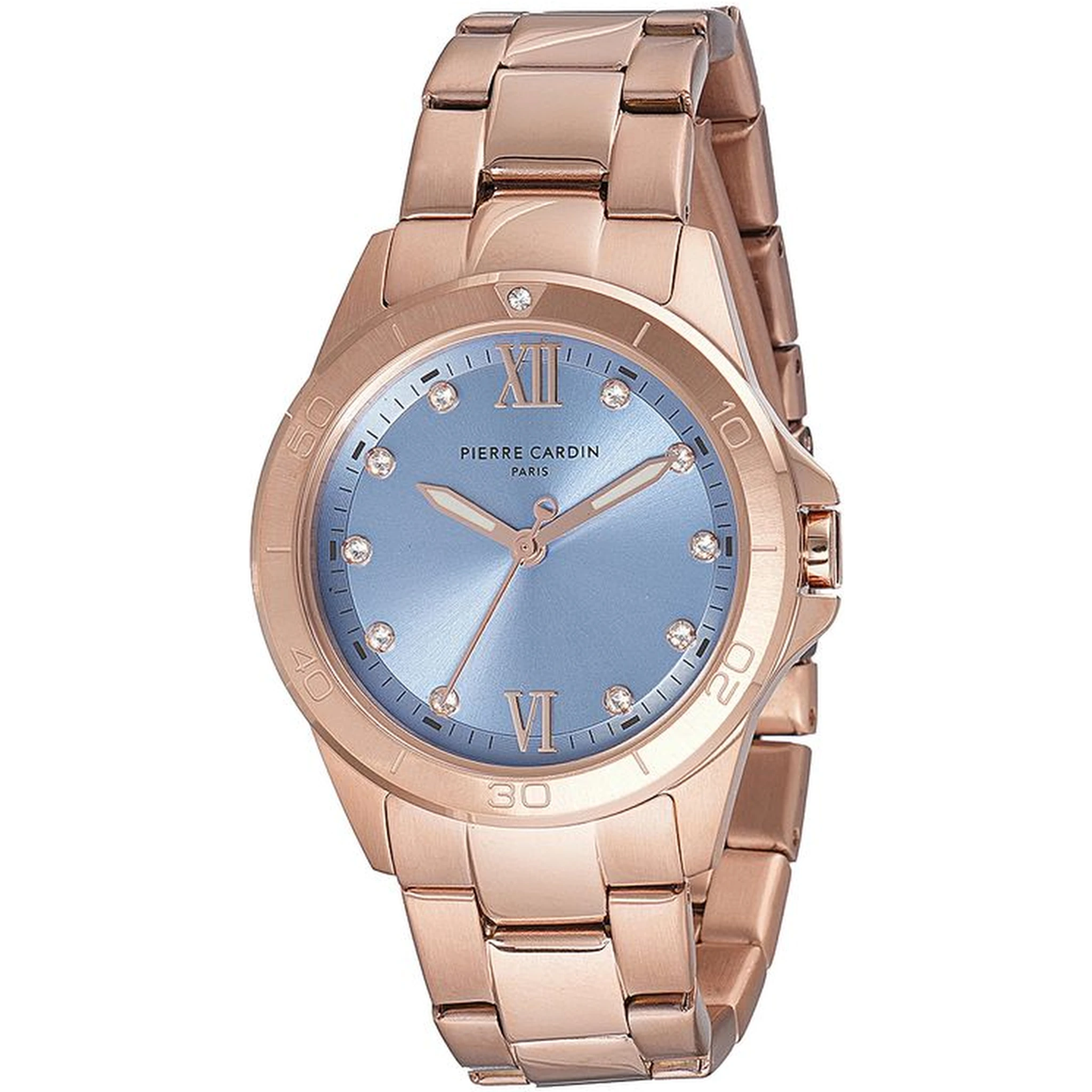 Multicolor Stainless Steel Dress Watch