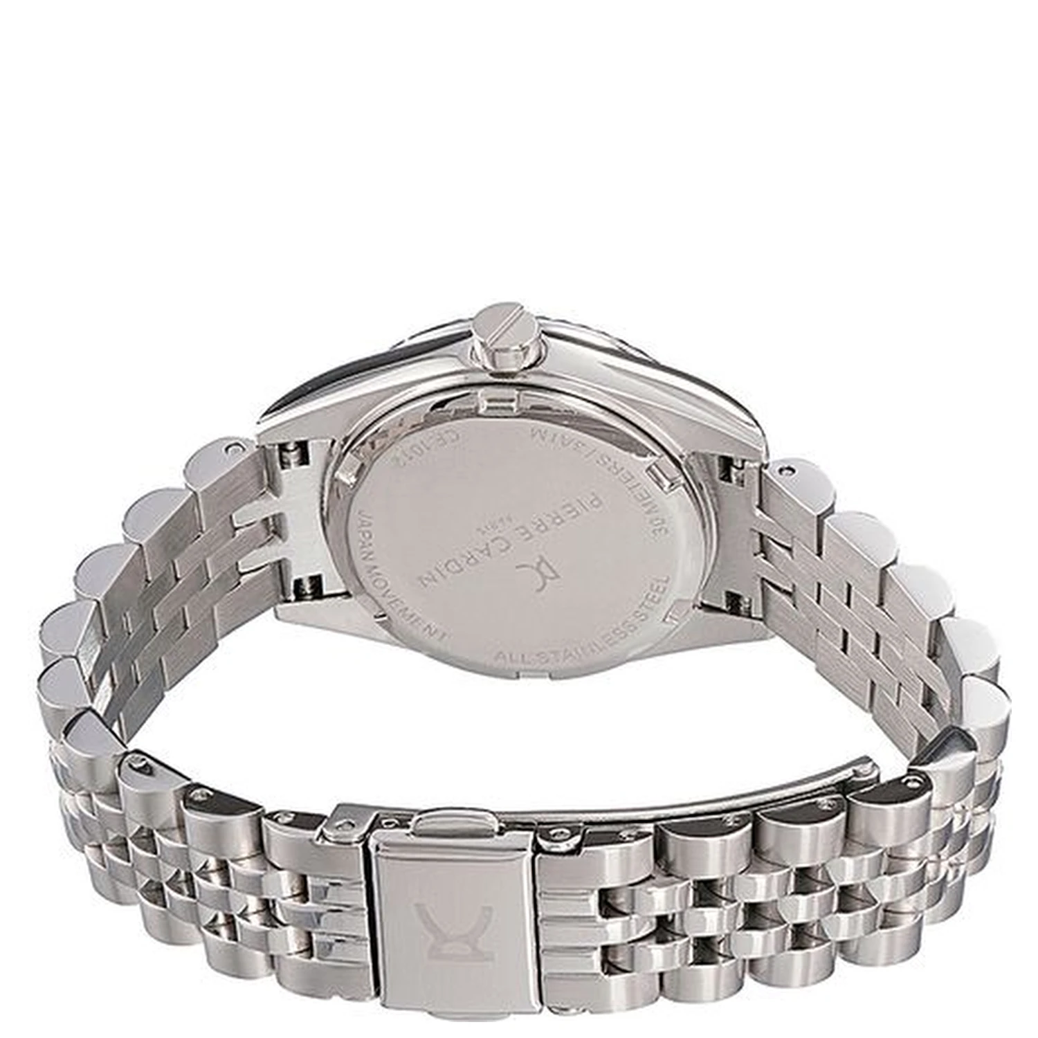 Gray Stainless Steel Dress Watch