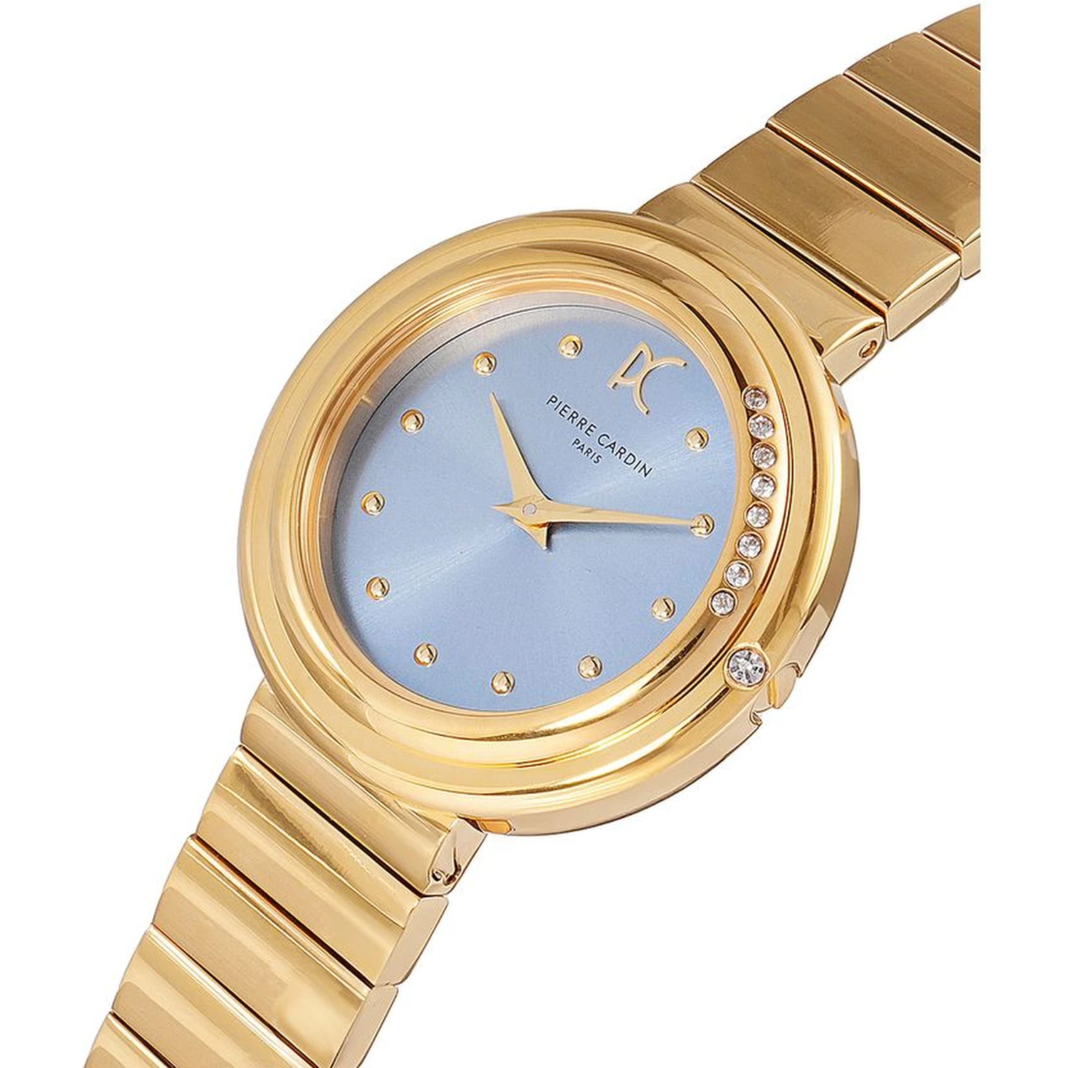 Gold Stainless Steel Dress Watch