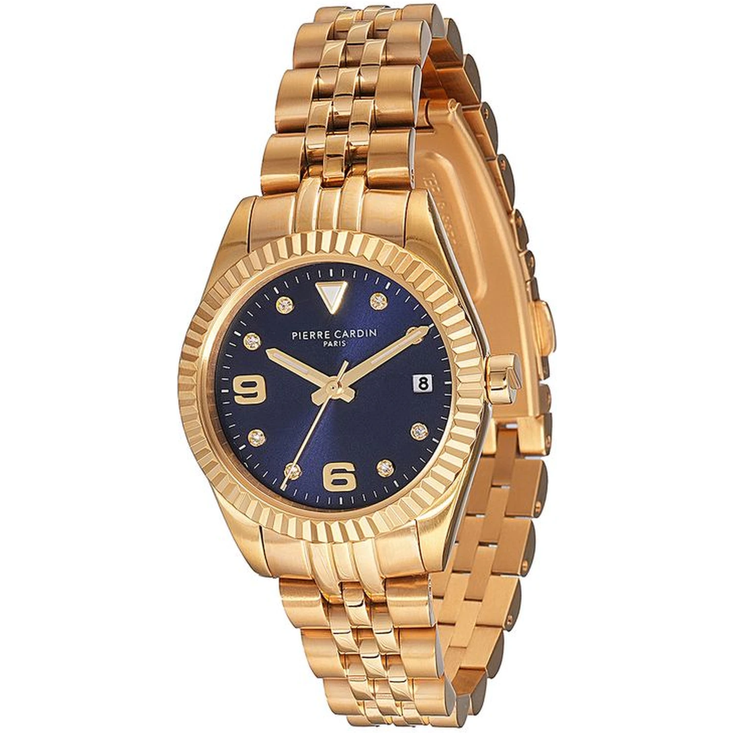 Gold Stainless Steel Dress Watch