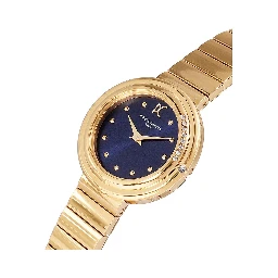 Gold Stainless Steel Dress Watch