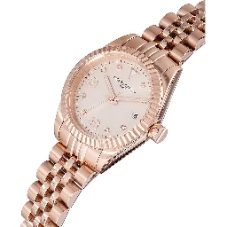 Multicolor Stainless Steel Dress Watch