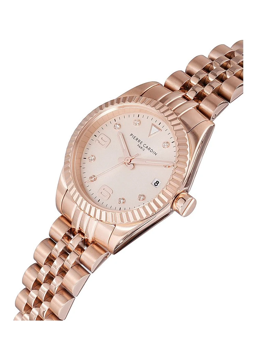 Multicolor Stainless Steel Dress Watch