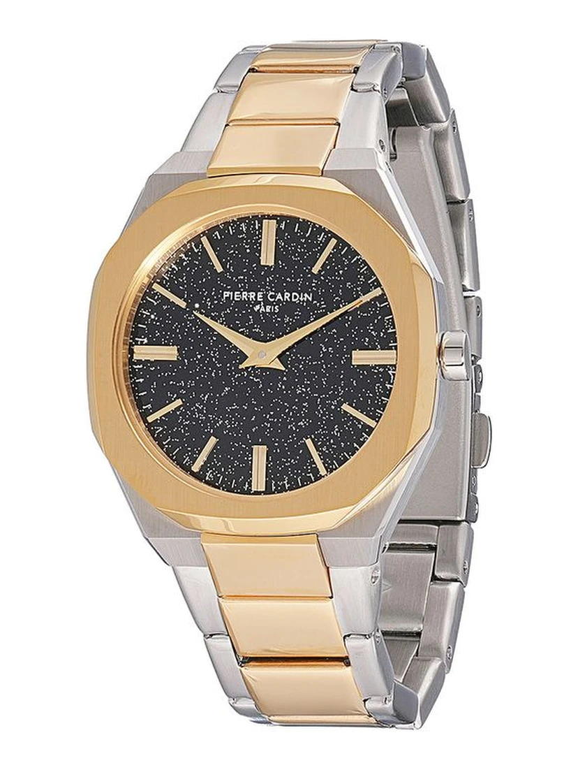 Gray Stainless Steel Dress Watch