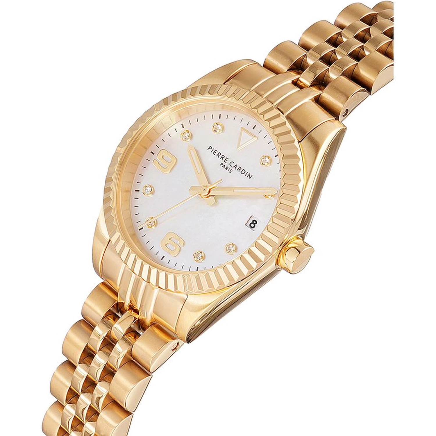 Gold Stainless Steel Bracelet Watch