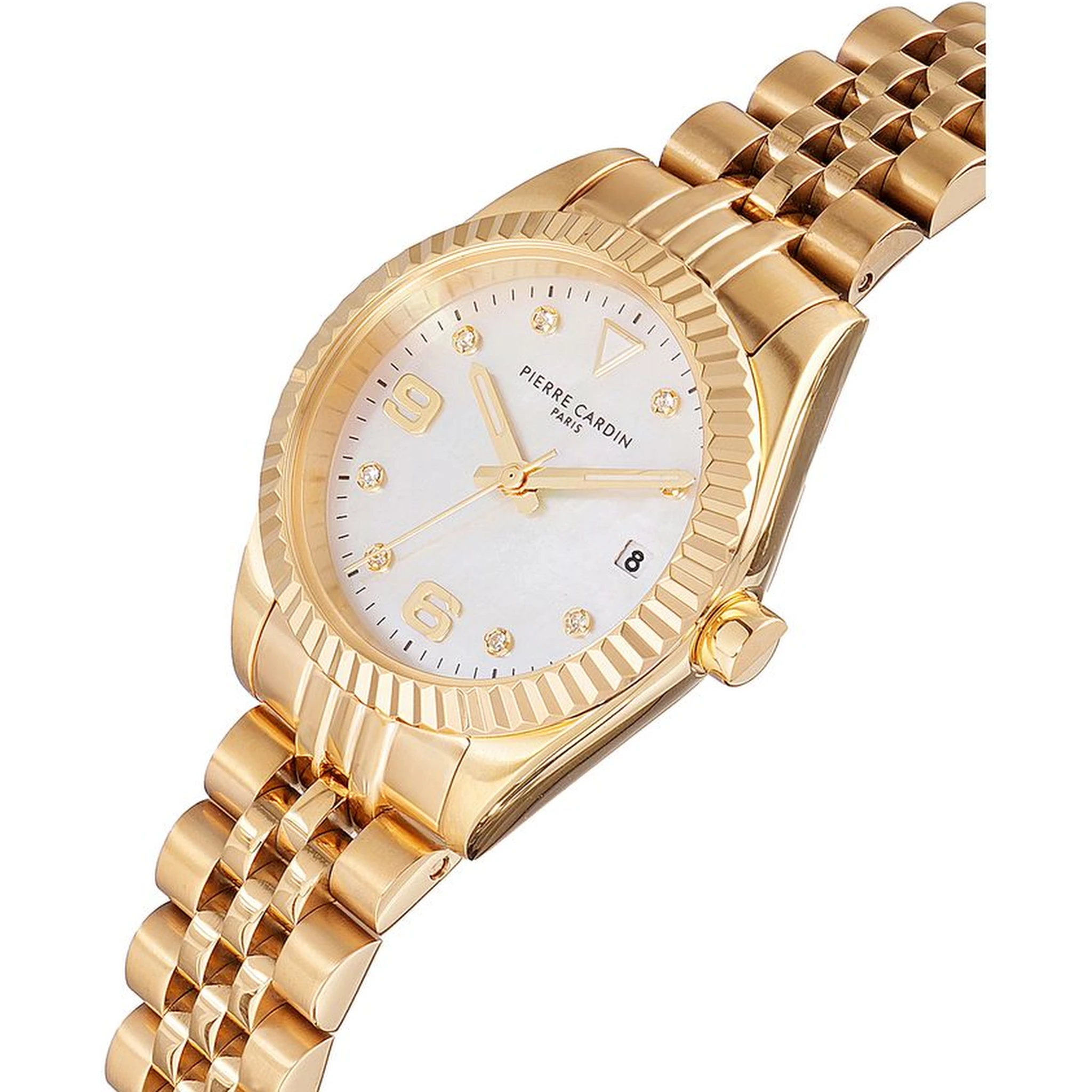 Gold Stainless Steel Bracelet Watch