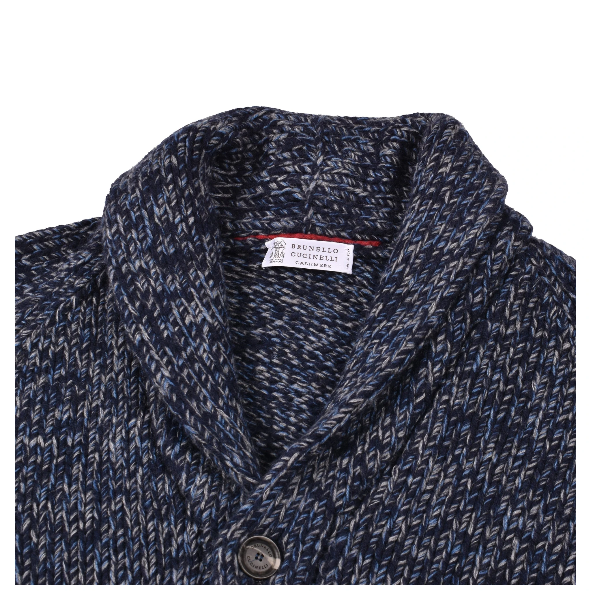 Blue Wool Cardigan