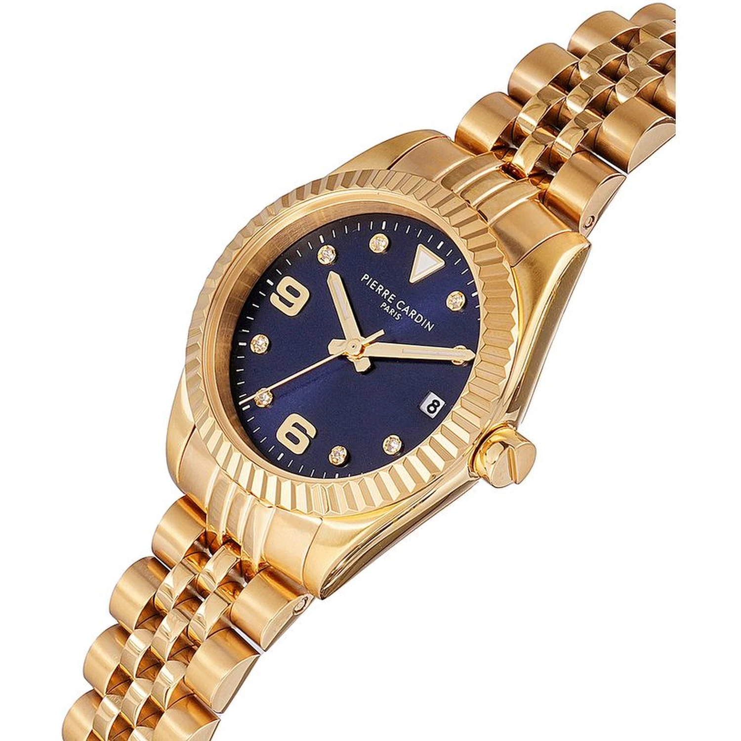Gold Stainless Steel Dress Watch