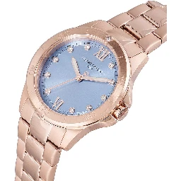 Multicolor Stainless Steel Dress Watch