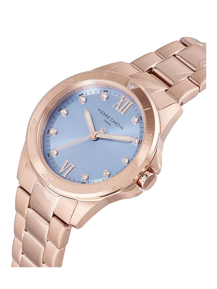 Multicolor Stainless Steel Dress Watch