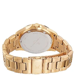 Gold Stainless Steel Dress Watch