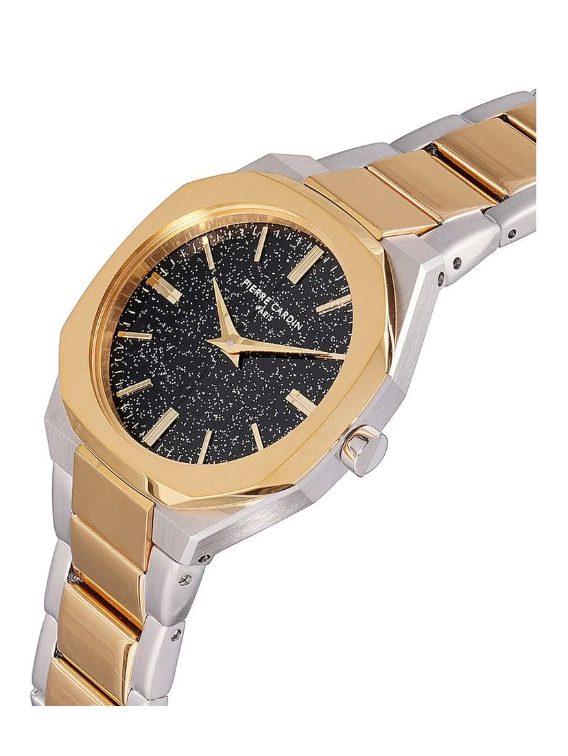 Gray Stainless Steel Dress Watch