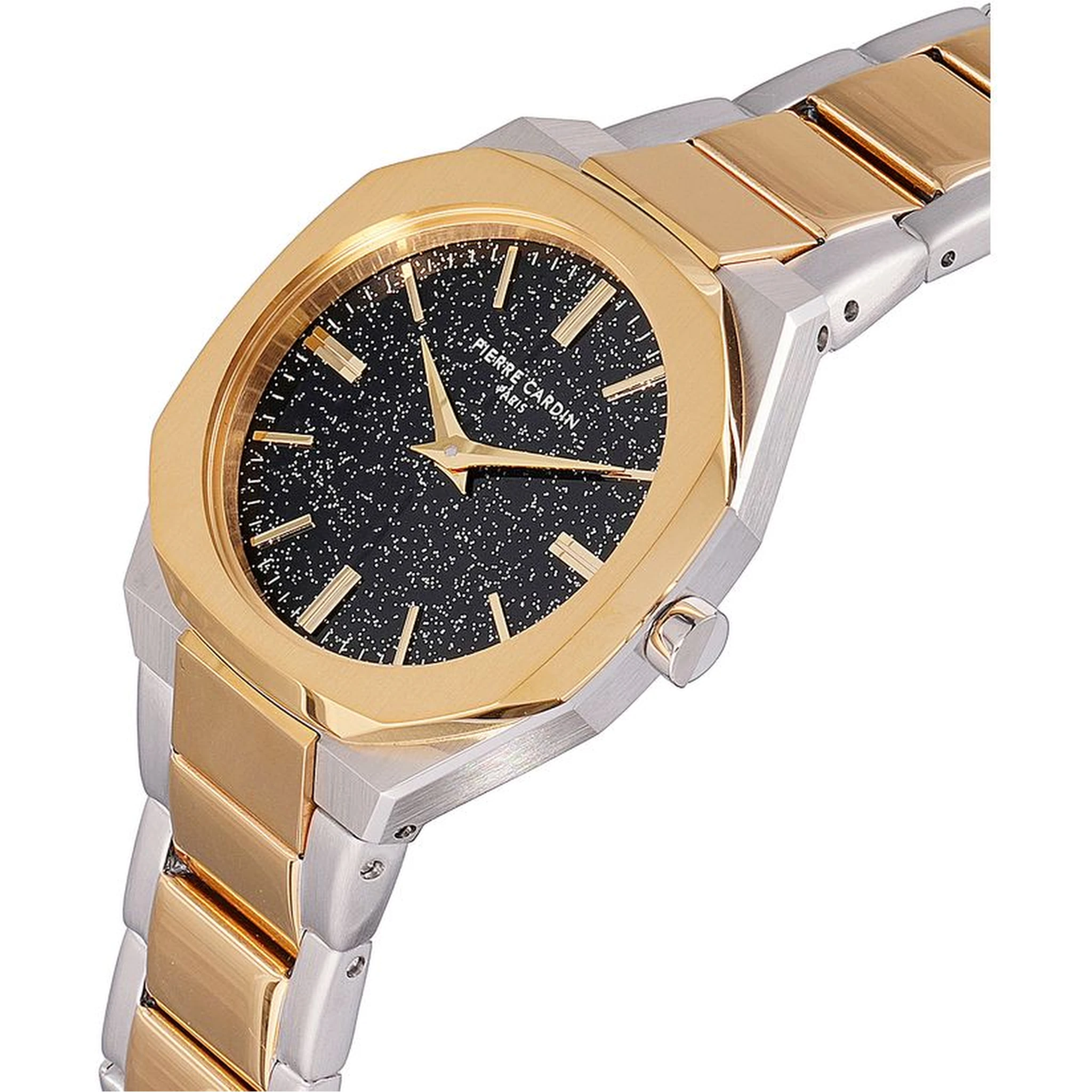 Gray Stainless Steel Dress Watch