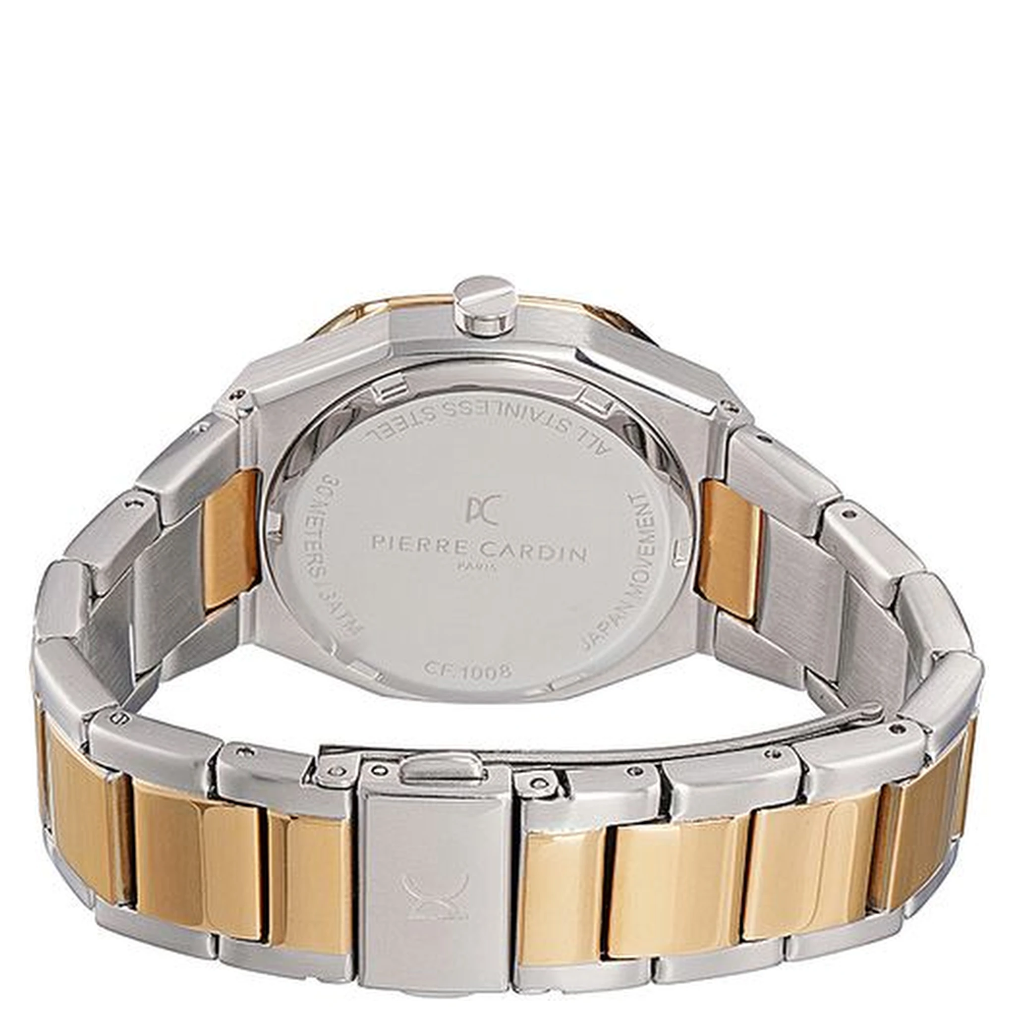 Gray Stainless Steel Dress Watch
