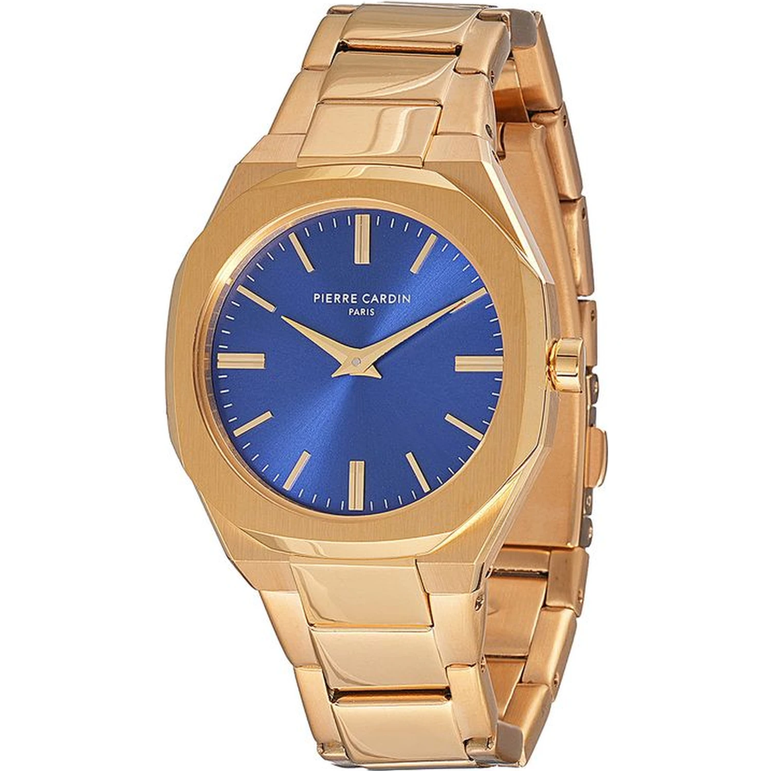 Gold Stainless Steel Dress Watch