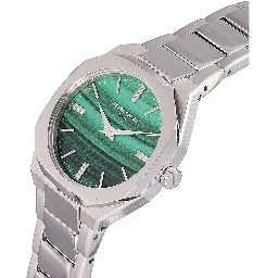 Gray Stainless Steel Dress Watch