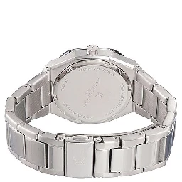 Gray Stainless Steel Dress Watch