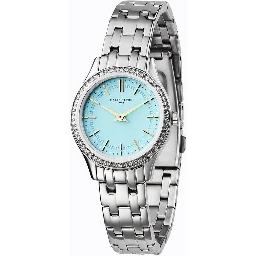 Gray Stainless Steel Dress Watch
