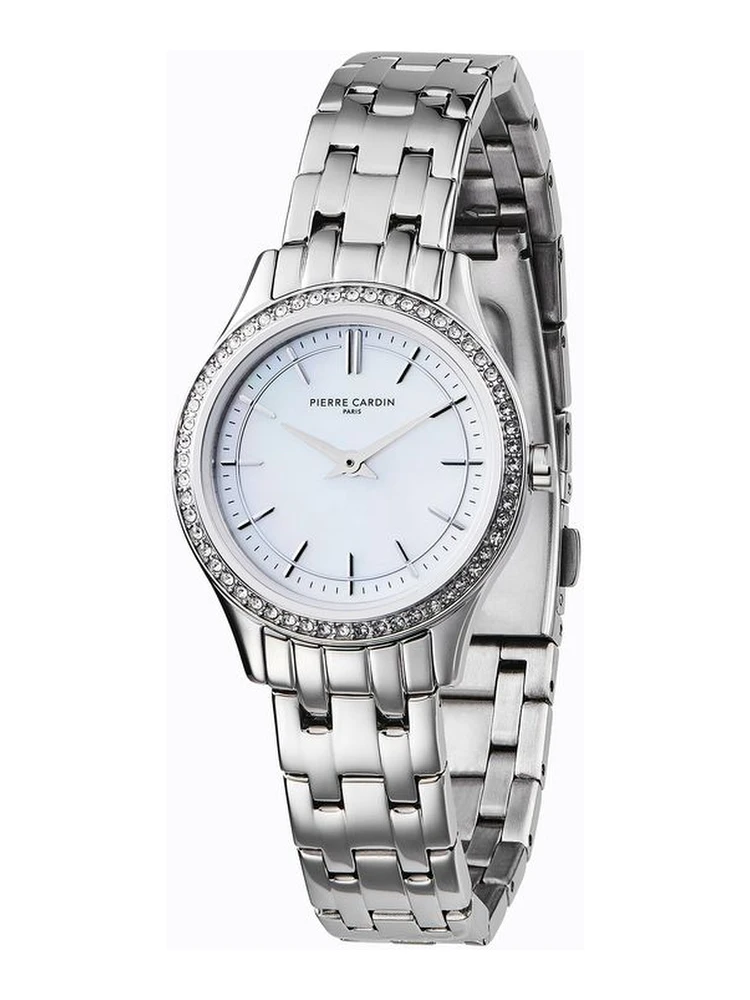 Gray Stainless Steel Dress Watch