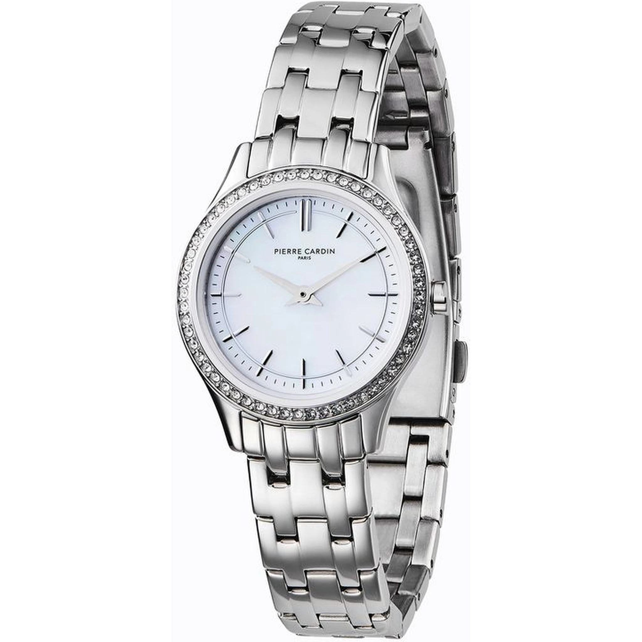 Gray Stainless Steel Dress Watch