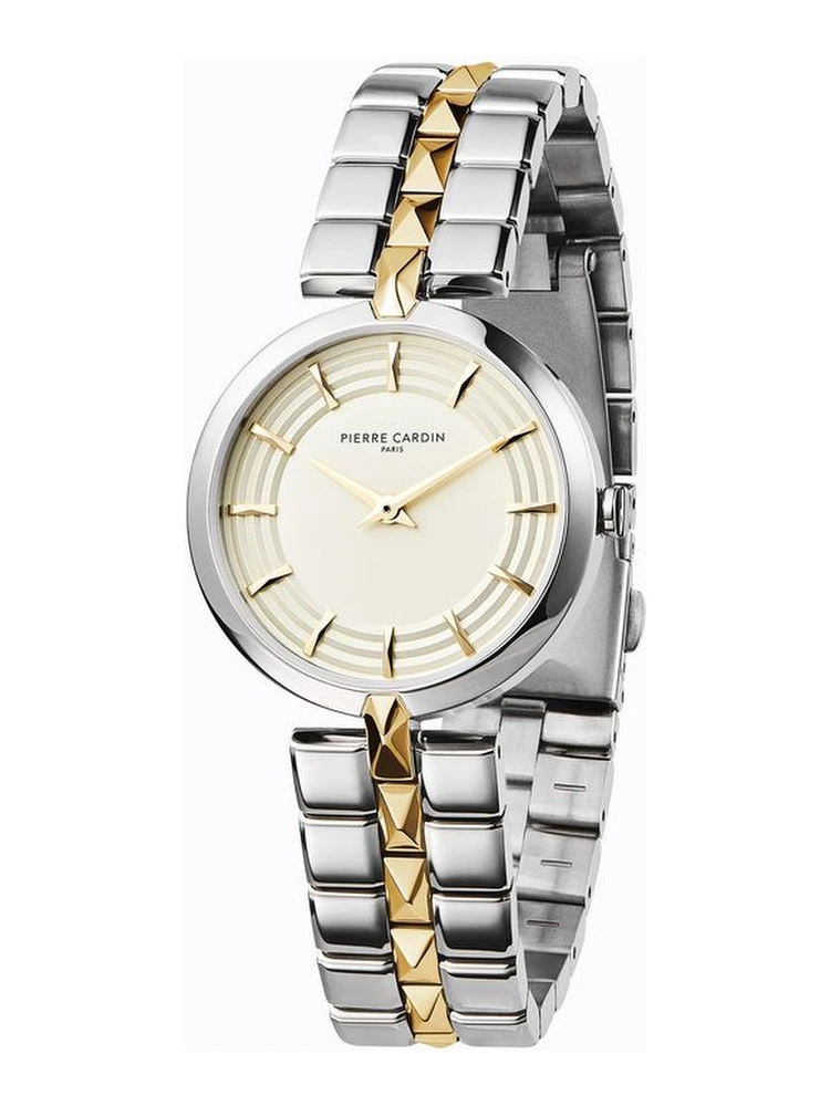 Gray Stainless Steel Dress Watch