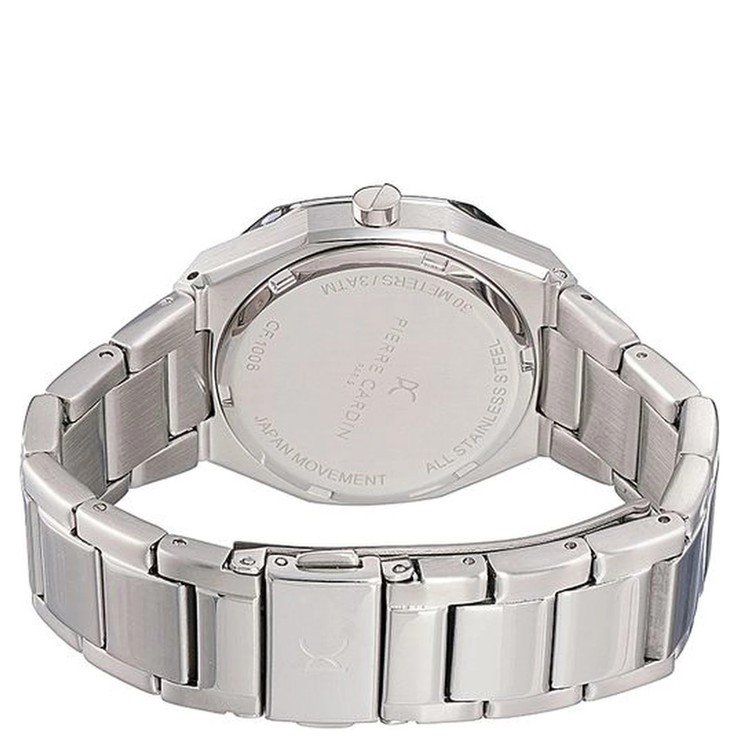 Gray Stainless Steel Dress Watch