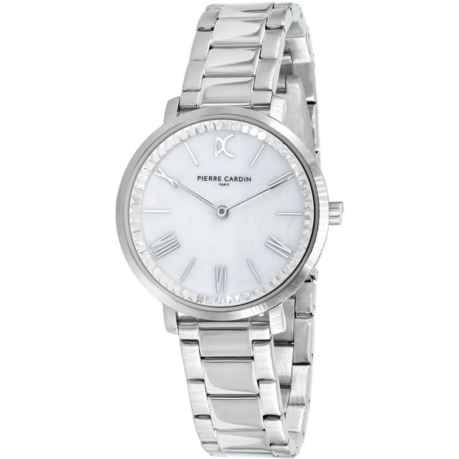 Gray Stainless Steel Dress Watch