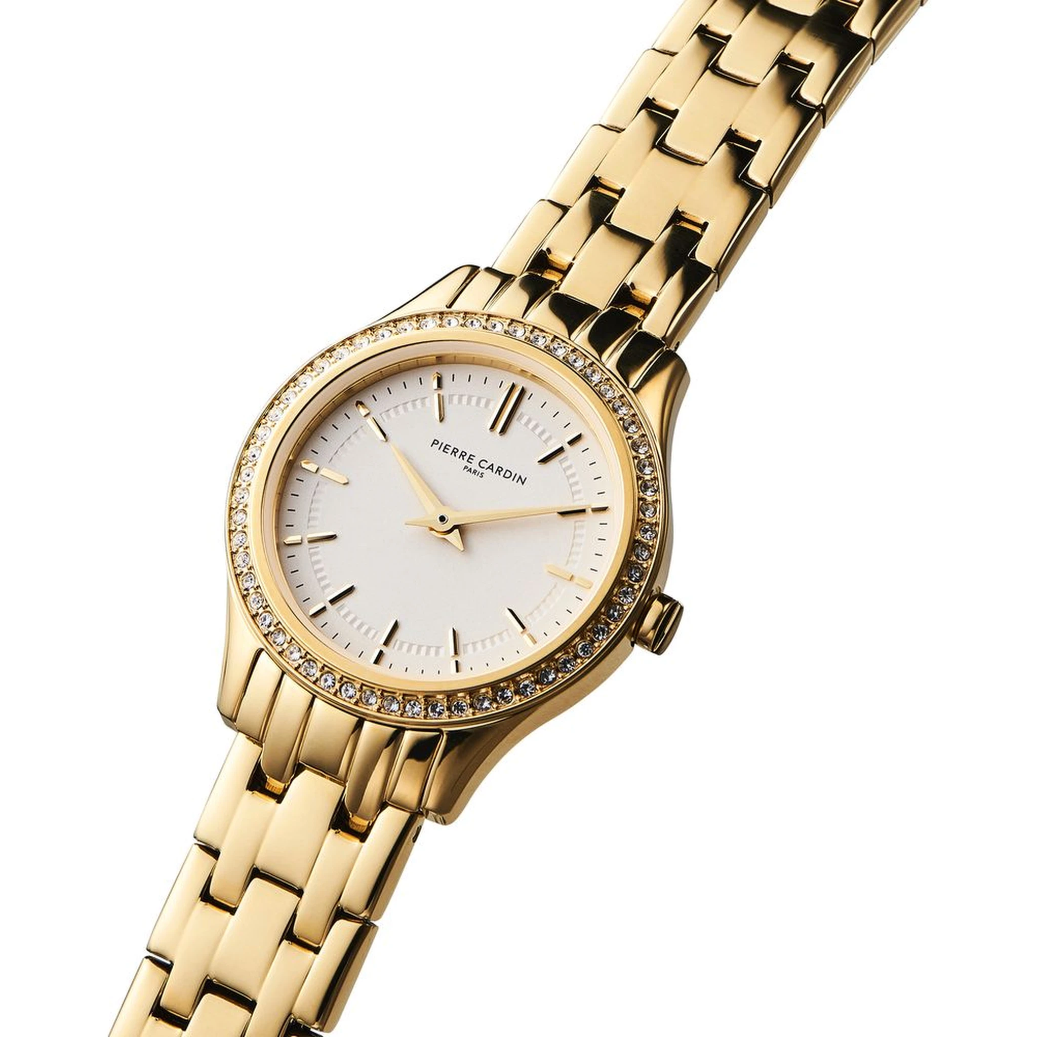 Gold Stainless Steel Dress Watch