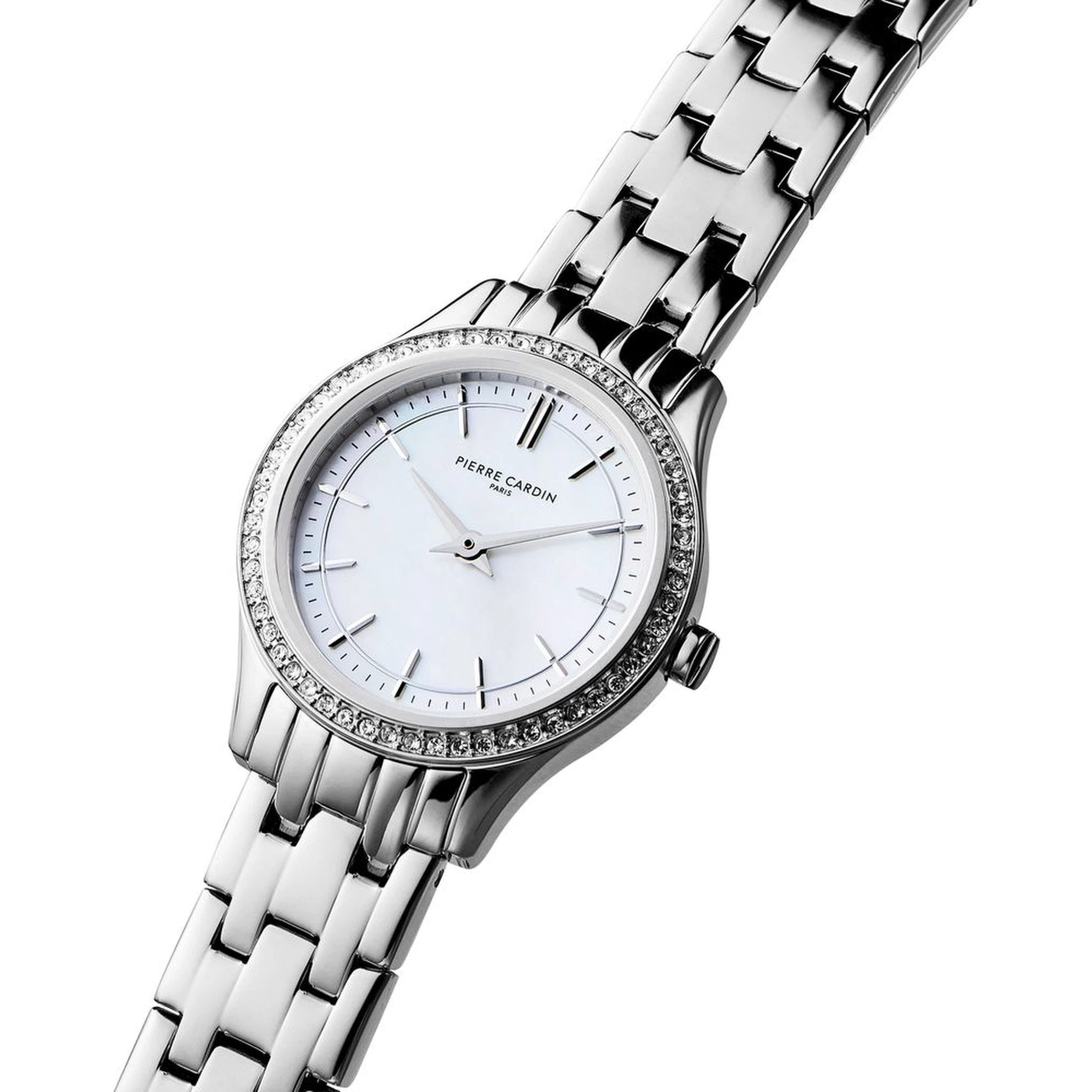 Gray Stainless Steel Dress Watch