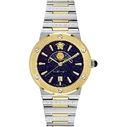 Gray Stainless Steel Dress Watch