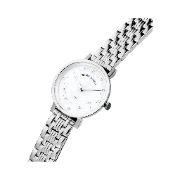 Gray Stainless Steel Dress Watch