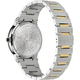 Gray Stainless Steel Dress Watch