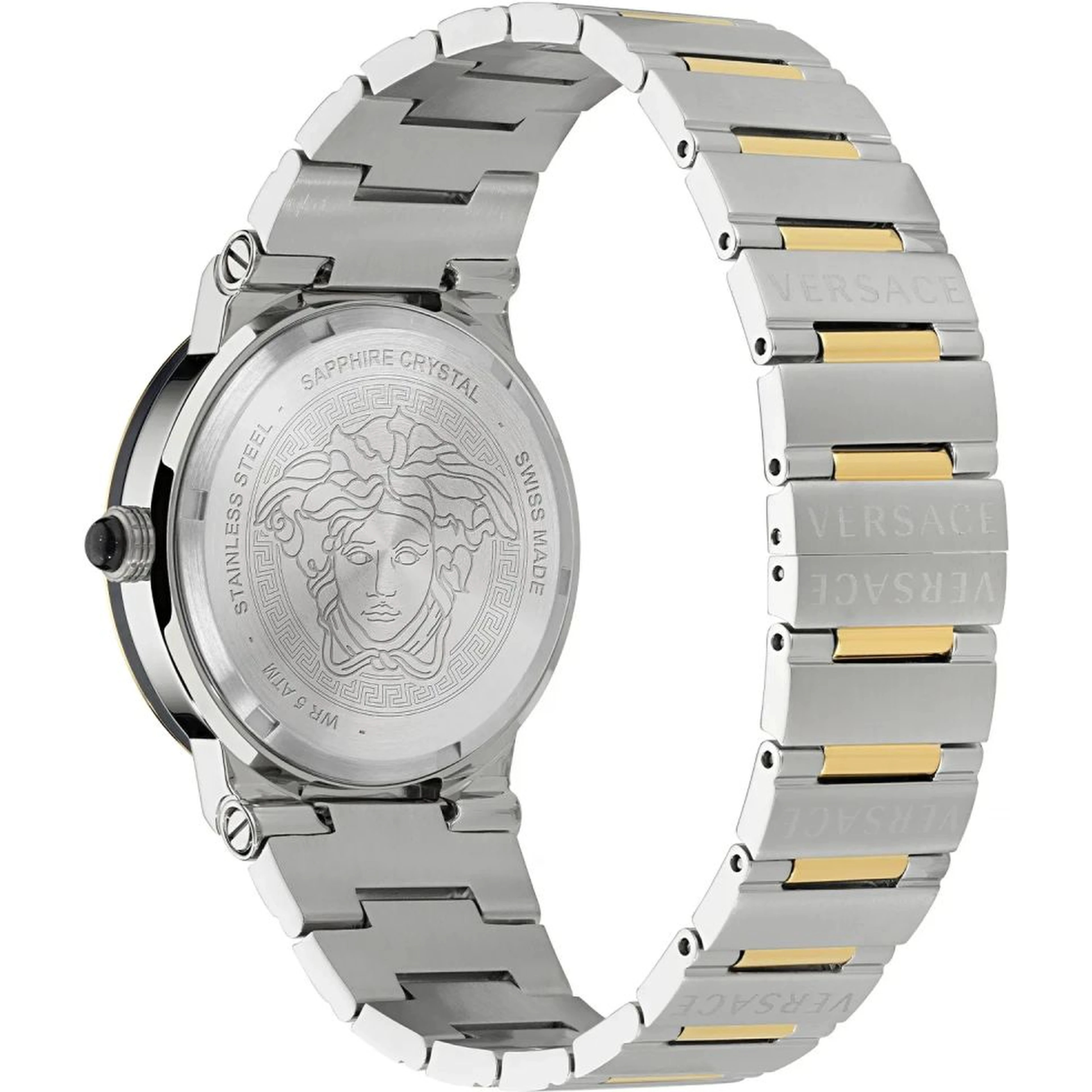 Gray Stainless Steel Dress Watch